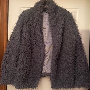 Faux fur jacket
